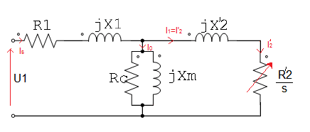 3 Phase Induction Motor Simplified Cuicuit [Fig. 13]