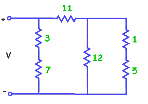 Series Parallel Resistance Circuit Problem