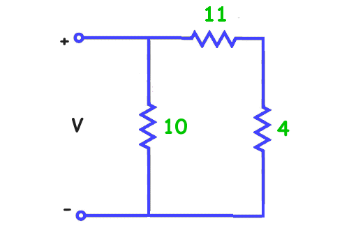 Series Parallel Resistance Circuit Problem