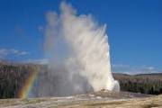 Yellowstones Old Faithful Erupting